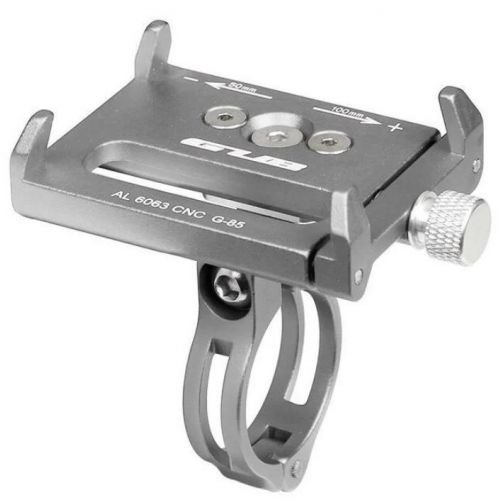 Тримач гаджета GUB G-85 на кермо / винос алюмінієвий, титан